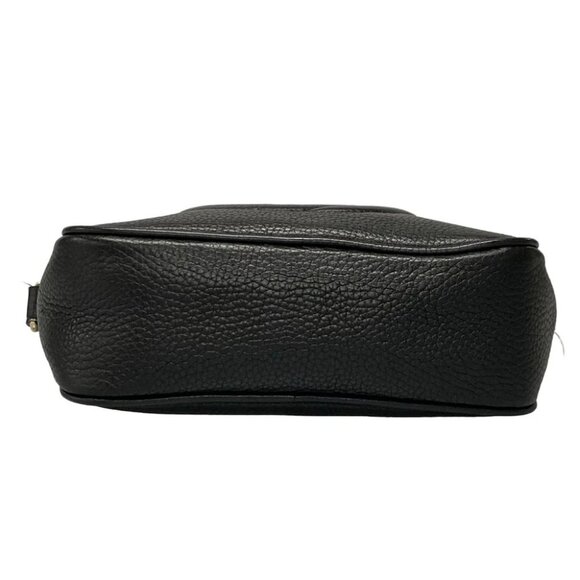 Auth GUCCI Soho Black Leather Shoulder Bag - Picture 3 of 16